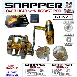 KENZI SNAPPER REEL SP40 SP50 OVER HEAD
