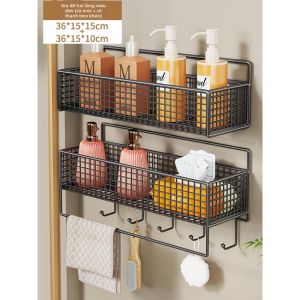Kệ Sắp Xếp Phòng Tắm Gắn Tường Không Cần Khoan