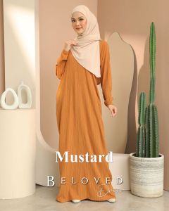 Beloved Dress - Long Sleeve Muslimah Kaftan Jubah Muslimah Long Dress Long Kaftan Abaya