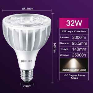 Philips | LED COB PAR30 Bulb 220V