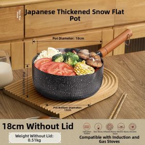CookerBene | Compact Non-Stick Pan for Instant Noodles and Milk Heating