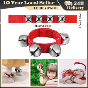 Wrist Hand Band Jingle Bells Percussion Shakers Kids Music Educational Toy for Early Childhood Development Party Favors