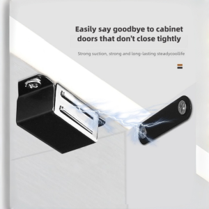 Magnetic Door Catch Strong Heavy Duty Cupboard Magnets Kitchen Cabinet Catches Magnet Latches Stainless Steel For Door Cupboard