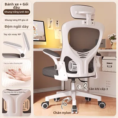 Ghế Công Thái Học Văn Phòng Cao Cấp Đệm Ngồi Êm Ái