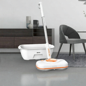 Portable Wireless Electric Mop with Spraying Auto-Cleaning