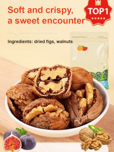 🔥Sale Fig with walnut kernels Figs with walnuts Xinjiang specialty Snacks Leisure food