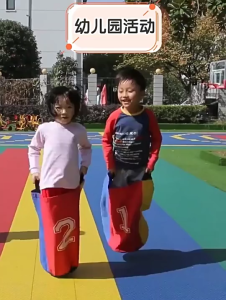 Racing Jumping Bag For Family Birthday Party Game Potato Sack Race Bags Interactive Sense Training