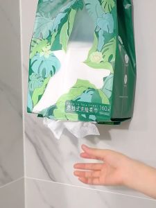 Wash Face Hand-Free Mini Mop Wet Wipes Mopping Floor Household Clip Cloth Mop