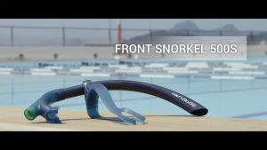 NABAIJI ท่อหายใจแบบศูนย์กลาง เพื่อการว่ายน้ำ รุ่น 500 ขนาด S/M  M/L  ท่อหายใจ ท่อดำน้ำ เหมาะกับศีรษะขนาดเล็กและผู้ใหญ่