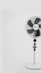 SANEX Stand Fan 18 Inch Besi