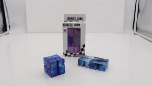 Infinity Cube Flip Adhd Toys Anxiety Toy Fingertips for Game Puzzle Antistress Magic Finger Fidget Autism Hand Gifts Children