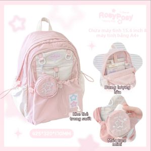 RosyPosy | Balo Du Lịch Dung Lượng Lớn Nhẹ Nhàng Đơn Giản Cho Bé Trai