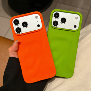 Fashion Candy Color Water Ripple Phone Case For iPhone 17 16 15 14 13 12 11 Pro Max Plus Shockproof Matte Bumper Silicone Cover