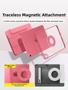 MENGMU | Slim Transparent Magnetic Detachable Drop Protection Case