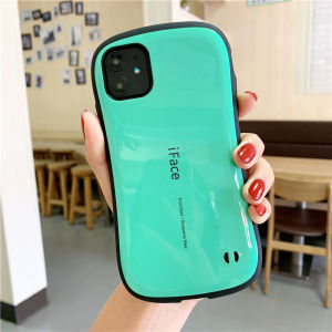 IFace Case for iPhone 18 Pro Max 15 16 Plus 17 Air Classic Smooth Glossy Shockproof Luxury Hard Plastic Back Phone Cover Coque