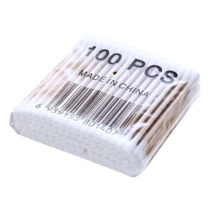 Economical Double-Headed Cotton Swabs Ear Cleaning Makeup Remover Cosmetic Tool Disposable Ear Buds Household Essential