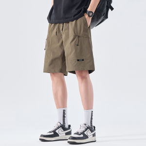 Cool Ice Silk Loose Straight Mens Shorts