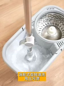 Intelligent rotary mop suit hand wash free automatic dehydration mop bucket thickened 360 degree rotary Floor cleaning mop with bucket