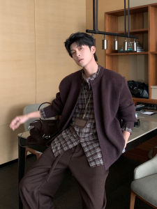 HUALUNDESIGN | Áo Sweater Kiểu Áo Sơ Mi Lớp