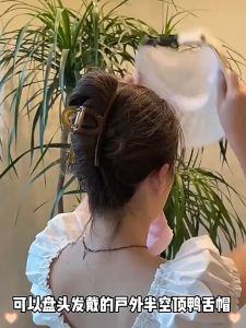 หมวกกันแดด หมวกกันแดด หมวกแฟชั่นสำหรับผู้หญิง สามารถแขวนหน้ากากได้ ระบายอากาศได้ หมวกชาวประมงสำหรับเล่นกีฬากลางแจ้ง/T Store