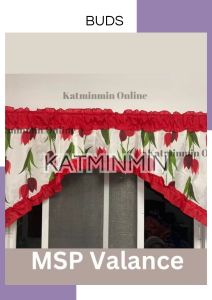 window /bintana msp printed curtain buds geena fabric