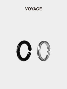 Voyage Simple Bracelet & Non-Pierced Ear Bone Clip: Men's Niche Design Accessories