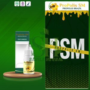 Obat Amandel Sakit Tenggorokan Sulit Menelan Nyeri Saat Menelan Gatal Tenggorokan Suara Serak & Sakit Bau Mulut Tak Sedap Propolis SM Asli Brazilian Berkualitas Sudah BPOM & Halal MUI