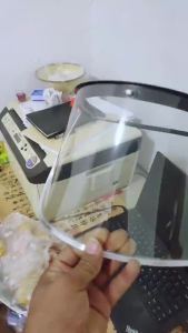 Protection Mask / Face Shield PC Material Aluminum Bracket can be Installed in Hard Hat