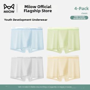 MiiOW | Light Summer Breathable Briefs for Boys Growth Stage Boxer Shorts