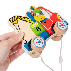Animal Elephant Style Pull Toy For Toddlers 1-3