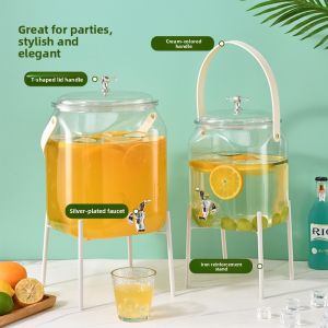 KAIPAQI | Beverage Storage Bucket With Faucet and Stand