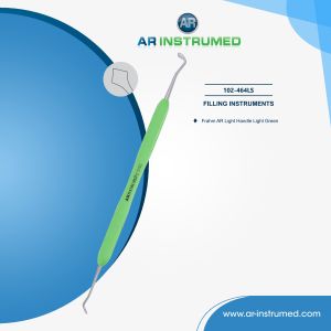 AR INSTRUMED Frahm Filling Instrument AR Light Handle Light Green 102-464LS Professional Dental Instrument