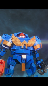 Space Raptors Epixus Warhammer MOC Mech Building Blocks