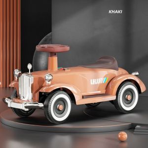 Childrens car 1-3 years old electric car toy electric can sit people twist car 2023 new classic car