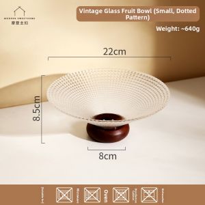 MODERN SWEETHOME | Modern Elegant Living Room Fruit & Snack Plate