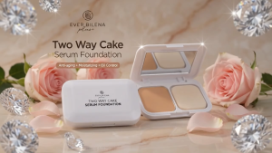 Ever Bilena Plus Two Way Cake Serum Foundation 9g-White Beige & Oriental