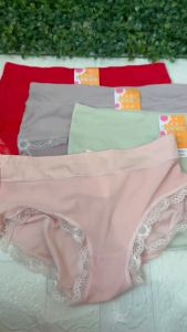 CD Wanita Dewasan / Isi 6pcs / Celana Dalam Katun Renda / Allsize / Realpicture