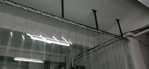 COD PVC Plastic Curtain 1.8mm x 180mm x 40m with Ribbed Storage/Chiller/Freezer Room Air - conditioned room
