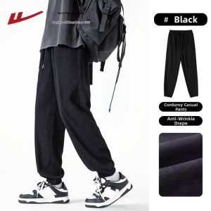 Warrior | Spring New Mens Corduroy Harem Joggers