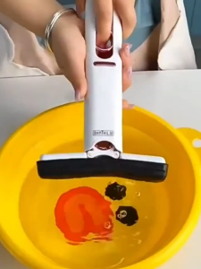 ไม้ม็อบมินิ ไม้ถูพื้นอเนกประสงค์ ไม้ถูพื้นขนาดเล็ก แบบพกพา สำหรับทำความสะอาดกระจก หน้าต่าง โต๊ะ ใช้ได้ทั้งเปียกและแห้ง