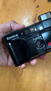 กล้องฟิล์ม KONICA MG/D  KONICA HEXANON 35MM.F3.5