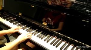 Jazzeevo J-Grand Upright Digital Piano High Level 88 Keys Heavy Hammer Action Weighted Keys High Performance Master Grade/ Exam Grade Bluetooth