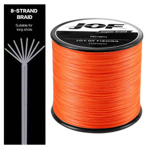 JOF | JOF 8 Strands 1000M 500M 300M Braided Fishing Line Carp Fishing Weaves Linha de Pesca Multifilamento 8 fios