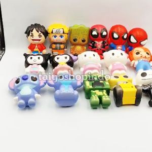 TAIYO Squishy Slow Anime Mix Squeeze Karakter Superhero Kartun Sanrio Squishi Smooth Stress Relief Mainan