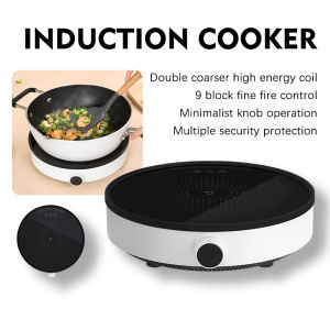 Xiaomi Mijia Induction Cooker Youth Version 2100W Large Heating Coil Simple Knob Operation 9 Firepower Adjustment Induction Cooker Non-stick Stockpot