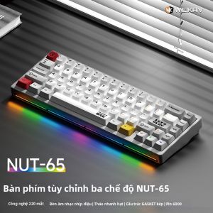 Bàn Phím Cơ Không Dây Bluetooth Cho Game