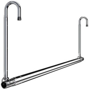 Giá Phơi Quần Áo Bằng Thép Không Gỉ Có Thể Điều Chỉnh Ban Công Treo Cực Sấy Chăn Không Cần Khoan Kính Thiên Văn Cố Định Thiết Kế