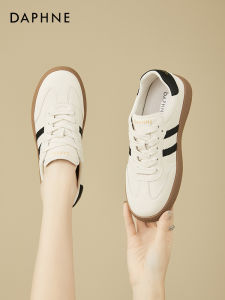 Daphne Womens Casual Shoes 2025 New Style Autumn Sports Sneakers Low Top Glue Bonding Rubber Outsole Waterproof Platform