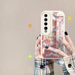 Xiaomi 11 Phone Case with Wristband Floral Design New Ins Style 9 pro Protective Cover Full Lens Protection Ultra Soft Silicone Anti-Fall