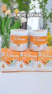 Nam Hoa Nutriherb Khang Milk Powder with Turmeric - Digestive Health Support & Indigestion Relief - 250g Can